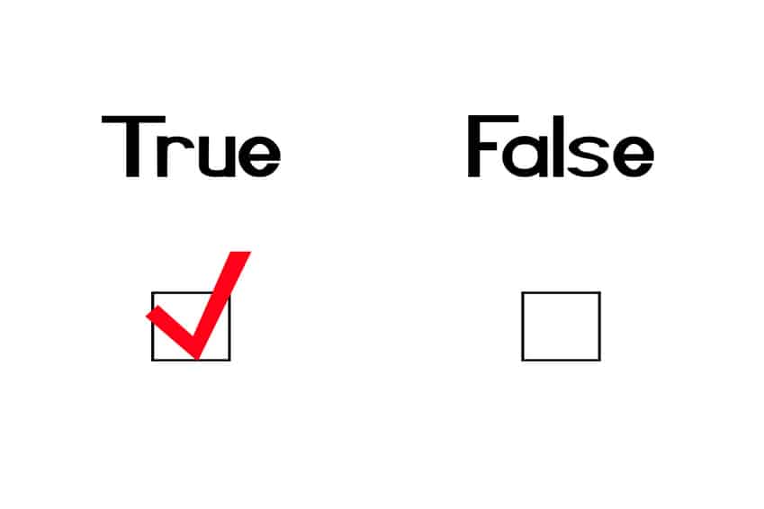 Strategies for True False Exams