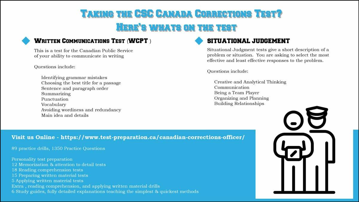 CSC Canada Corrections Test
